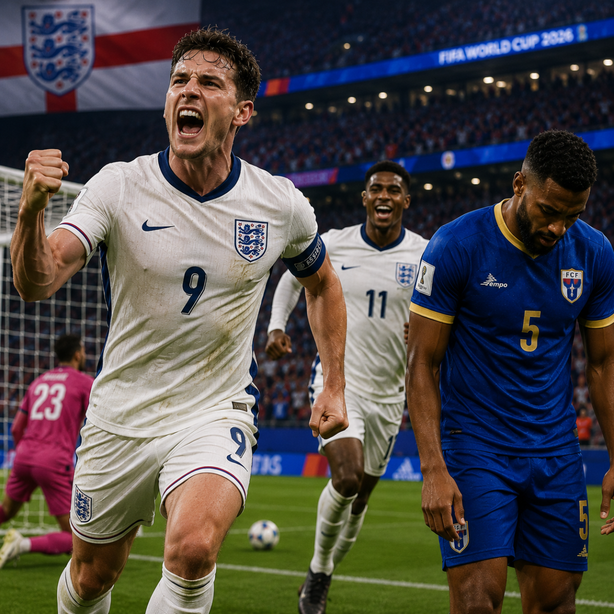 Inglaterra vence a Cabo Verde