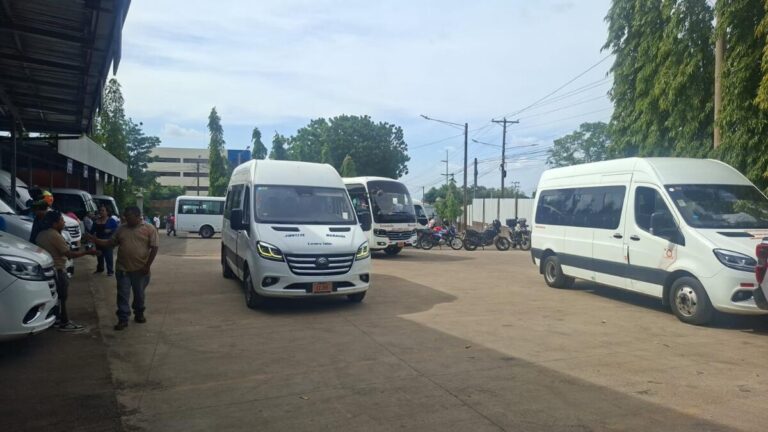 Terminal temporal de buses en Managua moviliza hasta 17,000 pasajeros diarios
