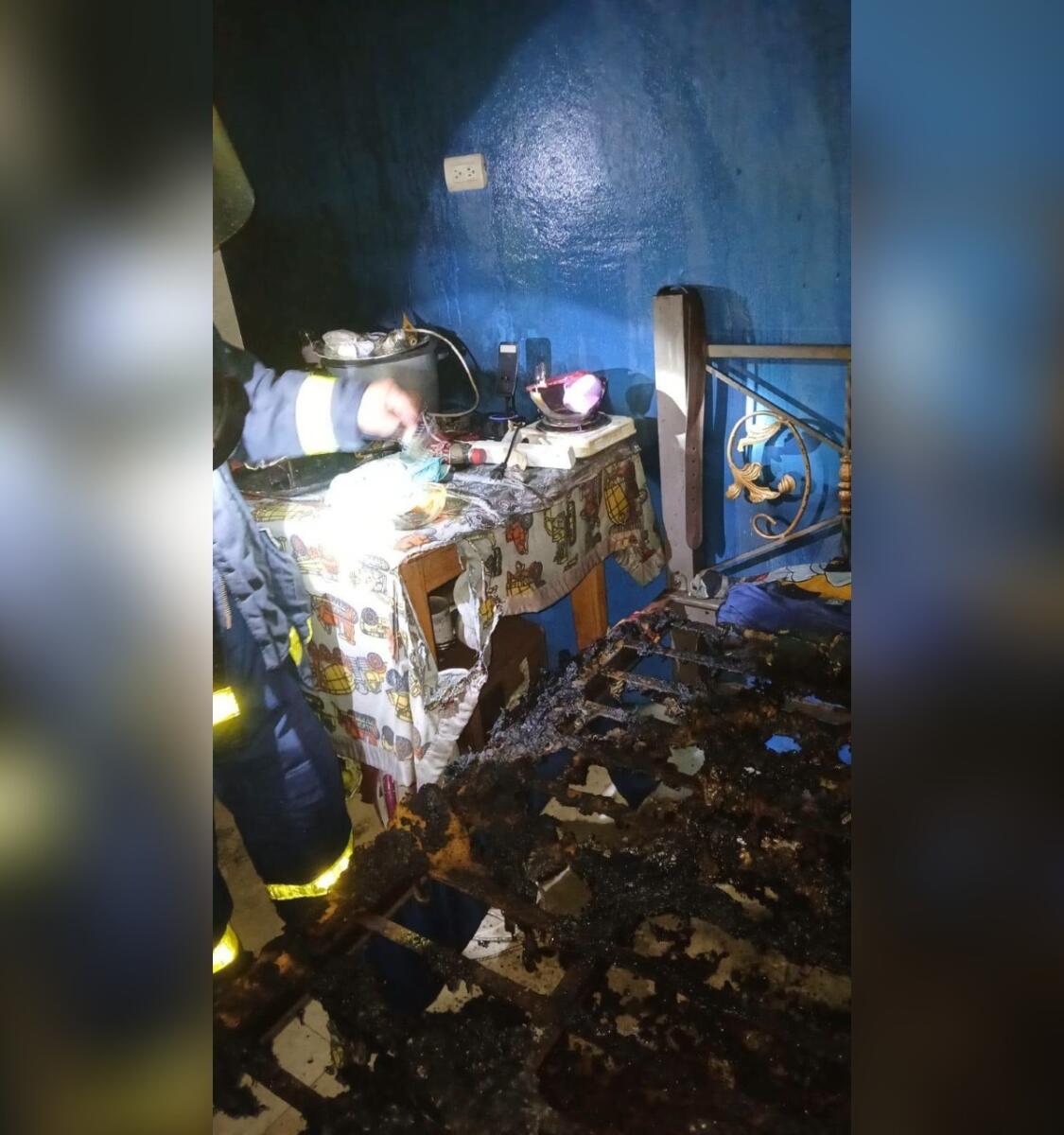 Recalentamiento de alambre causa incendio y daños por C$20,000 en Río Blanco