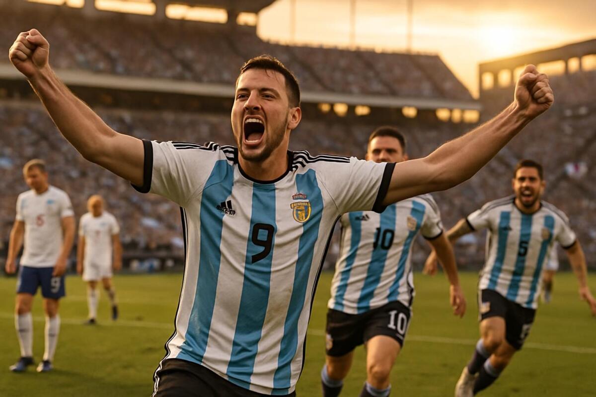 Argentina avanza a la Final de la Copa Mundial remontando ante Inglaterra