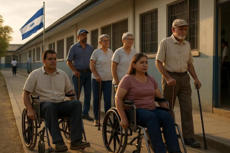 Personas con discapacidad llaman a votar pacíficamente
