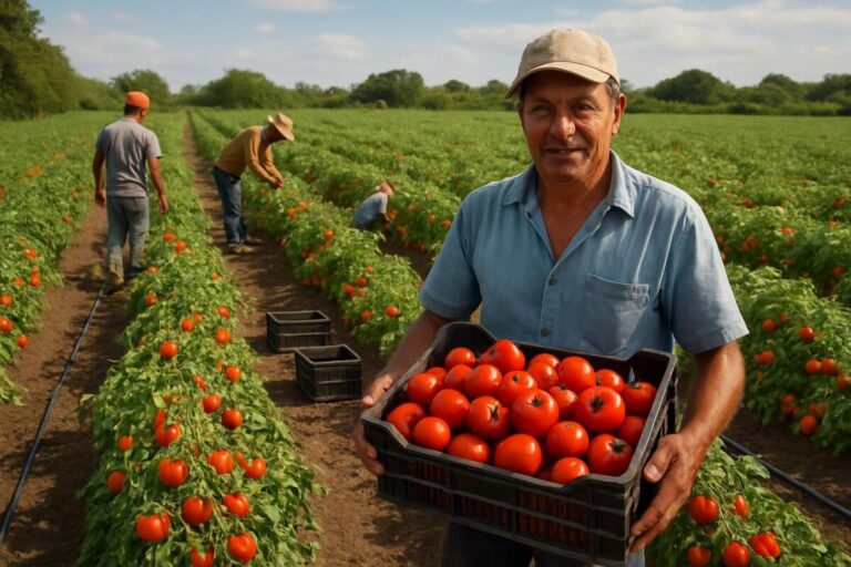 Nicaragua reporta producción de 92,400 quintales de tomates en Julio