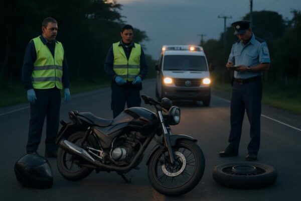 48 horas después fallece motociclista accidentado al explotarle una llanta en Carazo