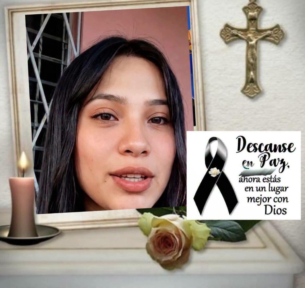 Zulma Rugama, de 17 años