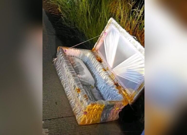 Ataúd de bebé abandonado alarma a vecinos de Rosita