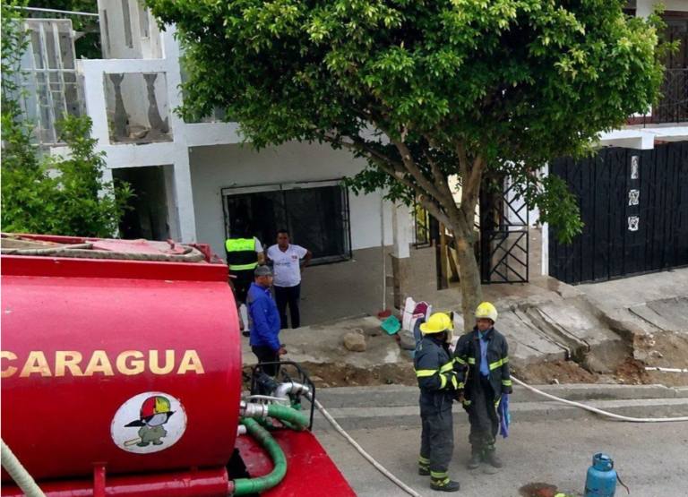 Explosión de gas deja un extranjero con quemaduras y daños materiales en casa de Ocotal