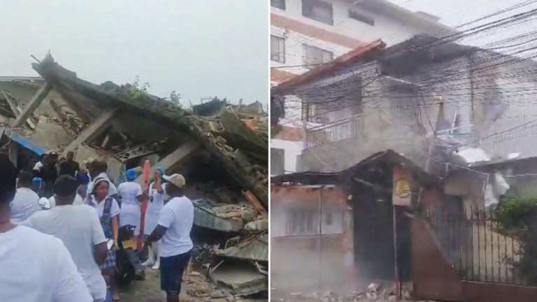 Colombia eleva a 111 los muertos tras potente terremoto de magnitud 7.4