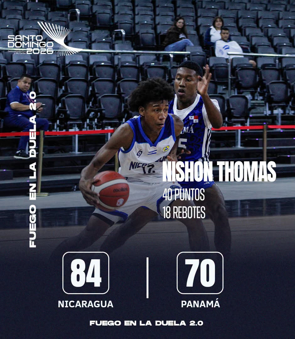 Selección de baloncesto finaliza en el quinto puesto de los Juegos Centroamericanos y del Caribe