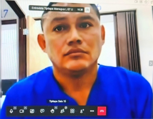 Guillermo Estrada va a juicio en Managua por asalto y machetazo a un hombre