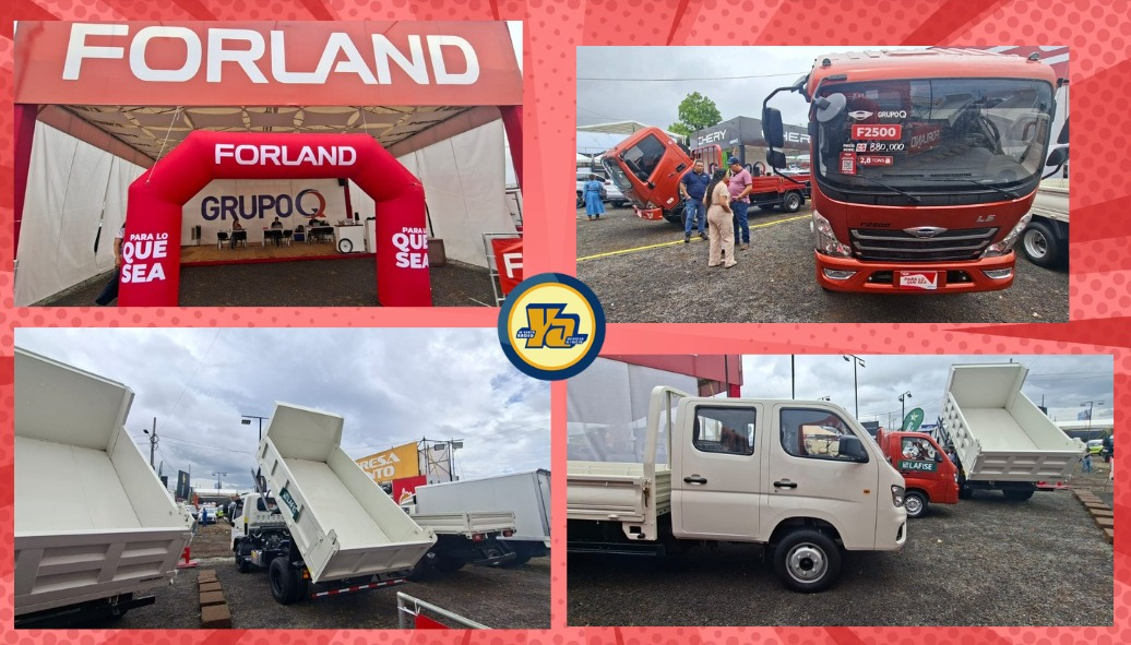 FORLAND ofrece 10 modelos de camiones en Feria Agostina Internacional 2026
