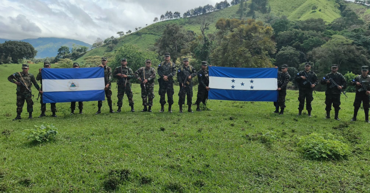 Los Ejércitos de Nicaragua y Honduras sostuvieron una reunión de coordinación en el marco de la Conferencia de las Fuerzas Armadas Centroamericanas (CFAC)
