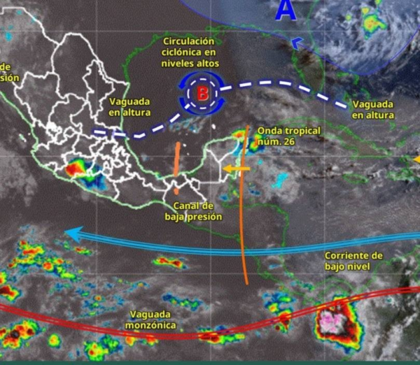 Onda tropical 26 provocará lluvias y altas temperaturas en Nicaragua
