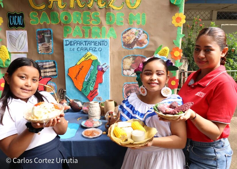 Sabores de Nicaragua llegan a las aulas del Colegio Nicarao