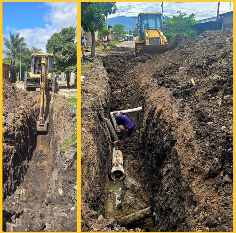ENACAL avanza 70% obras de alcantarillado sanitario en barrios de Estelí