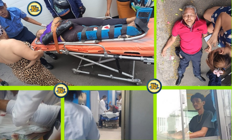 Muere mujer tras choque entre moto y bus en Ciudad Jardín, Managua