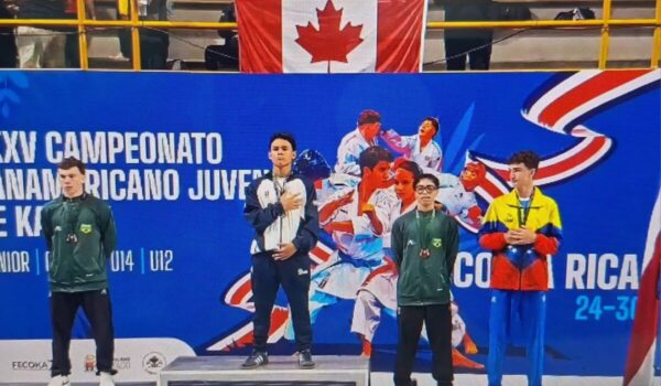 Iván González se corona campeón panamericano juvenil de Karate en Costa Rica