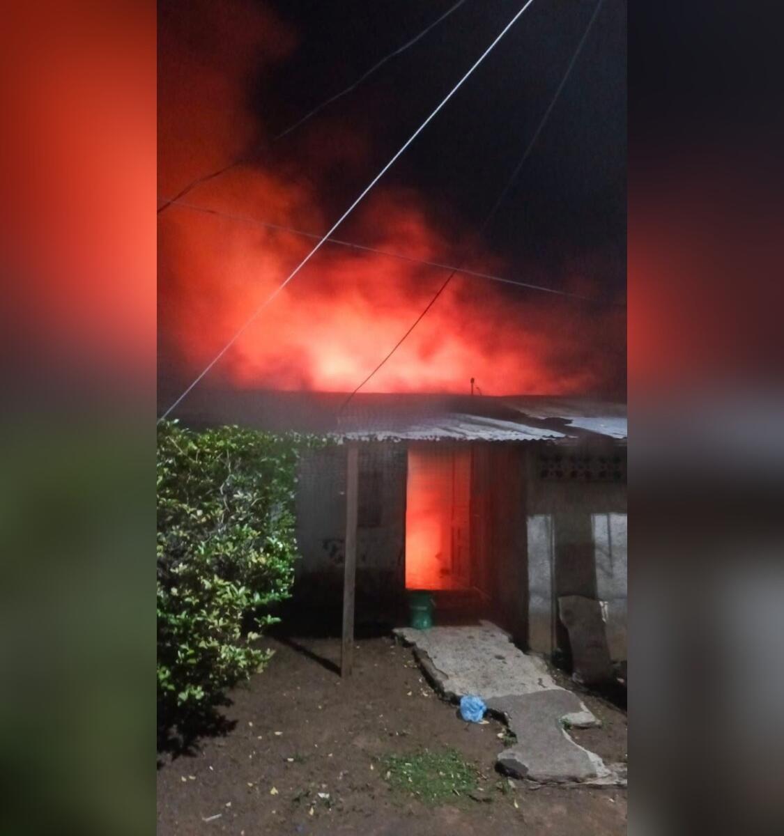 Incendio en Batahola NorteIncendio en Batahola Norte
