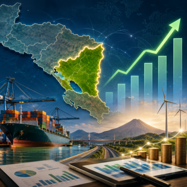 Nicaragua liderará crecimiento económico de Centroamérica en 2026