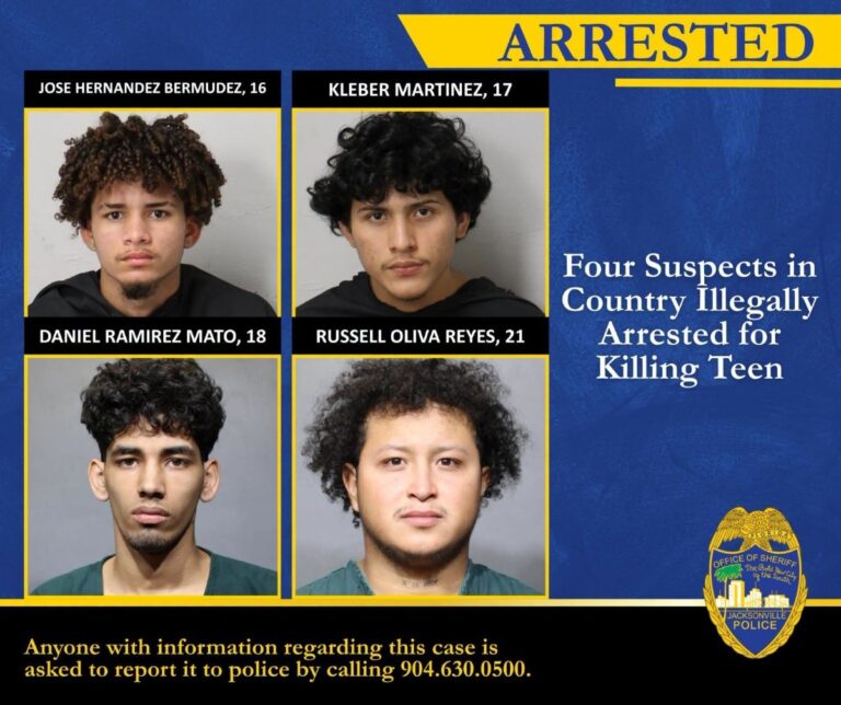 Un nica y tres sujetos más son arrestados por el asesinato de un pinolero en Florida, EE.UU.
