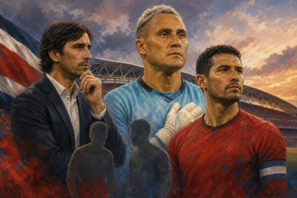 Costa Rica con dos bajas importantes para enfrentar a Nicaragua este jueves en el Nacional