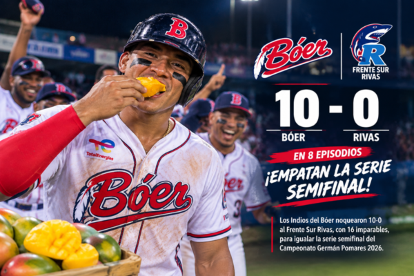 ¡La Tribu se comió el mango! Bóer noquea a Rivas y pone la semifinal 1-1