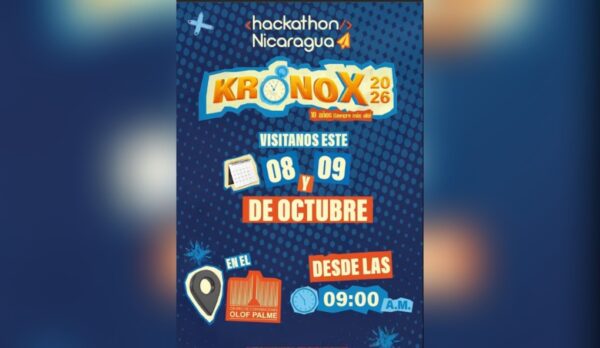 500 jóvenes impulsan el Hackathon Nicaragua Kronos 2026