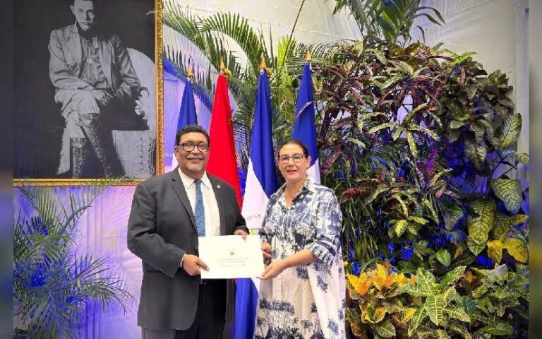 Nicaragua de la bienvenida a nuevos embajadores de Francia y la Unión Europea