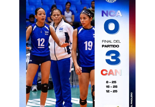 Nicaragua cae ante Canadá en el Panamericano Sub-23 de Voleibol