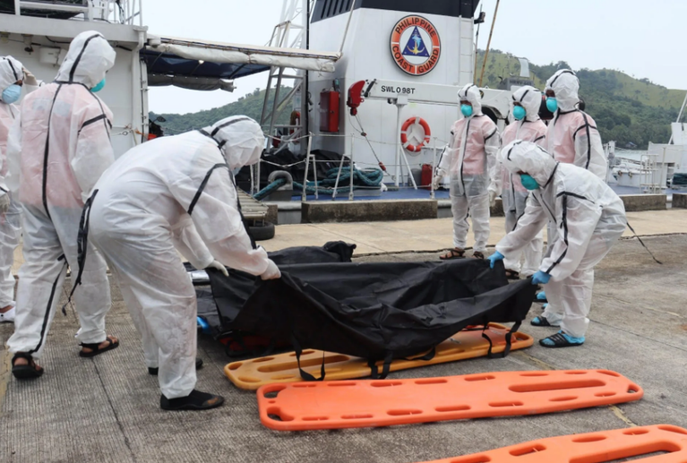 Filipinas eleva a 76 los muertos por el incendio de un barco de pasajeros