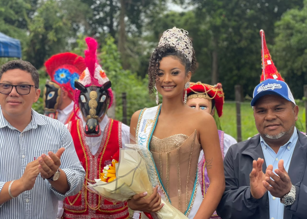 Lisalieth Campos, Reina Nicaragua 2026, es recibida con bombos y platillos en su natal Carazo