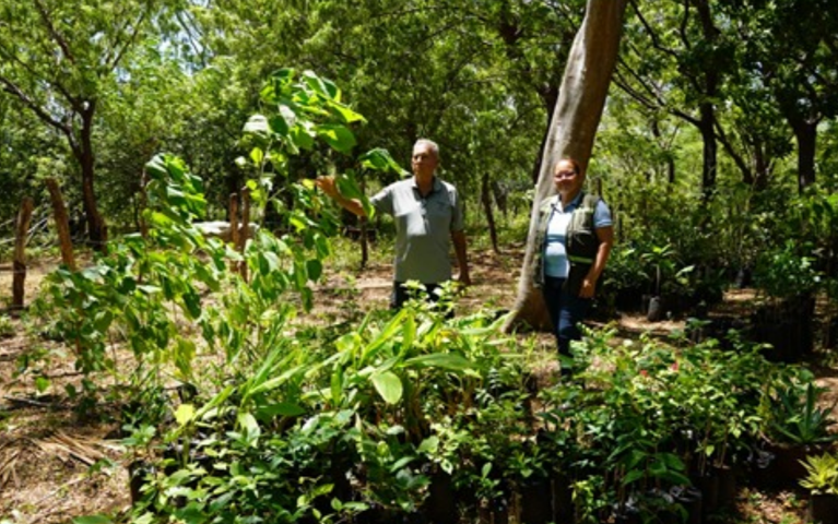 MARENA realizó visita de seguimiento a la reserva silvestre privada Finca Tonantzin en Diriamba