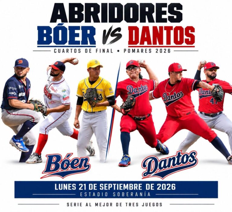 Amador ante Medrano, en el primero de cuartos de final entre Boer vs Dantos