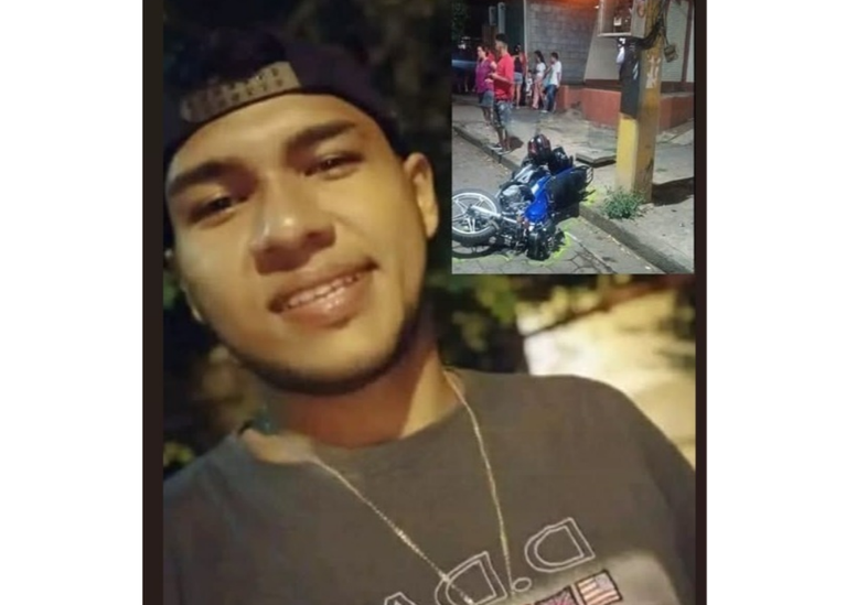 Joven motociclista falleció tras chocar con un poste en la Villa Pedro Joaquin Chamorro, en Managua