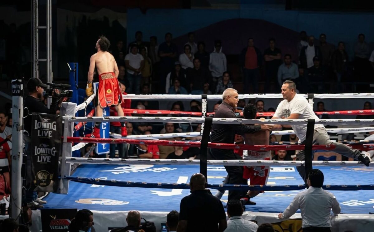 En el séptimo round, Arturo “Lobito” Torres recibió un castigo despiadado por parte de su rival