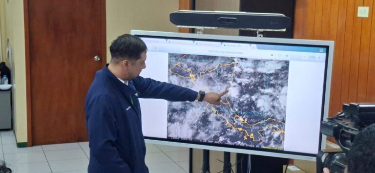 INETER prevé lluvias en el norte y Caribe de Nicaragua esta semana