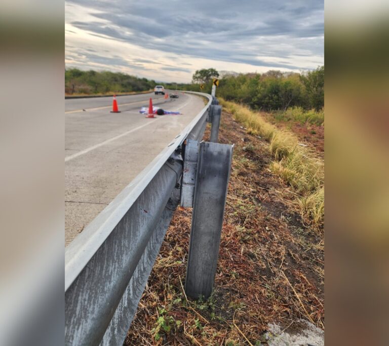Joven de 25 años muere al chocar su moto contra valla en León