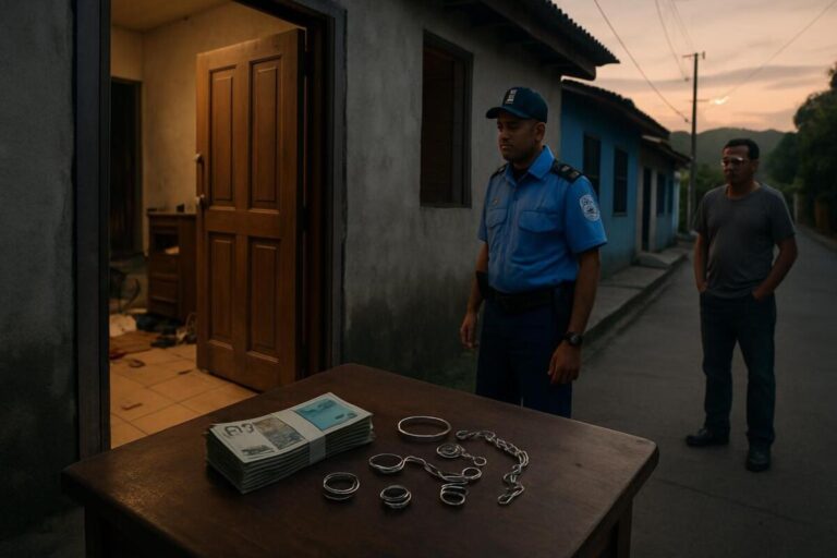 Roban dinero y joyas por 41 mil córdobas en Jinotega