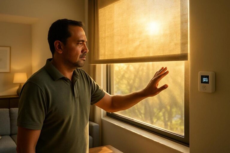 Estores screen: el número que casi nadie revisa y que decide cuánto calor entra a su casa