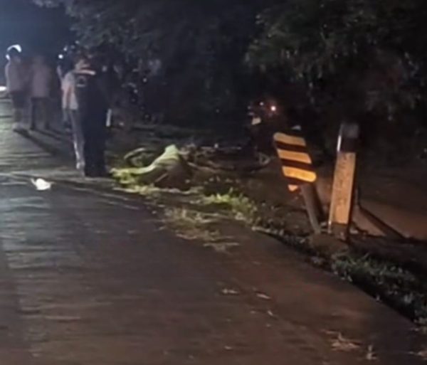 Motociclista pierde la vida al accidentarse ebrio en la Isla de Ometepe, Rivas