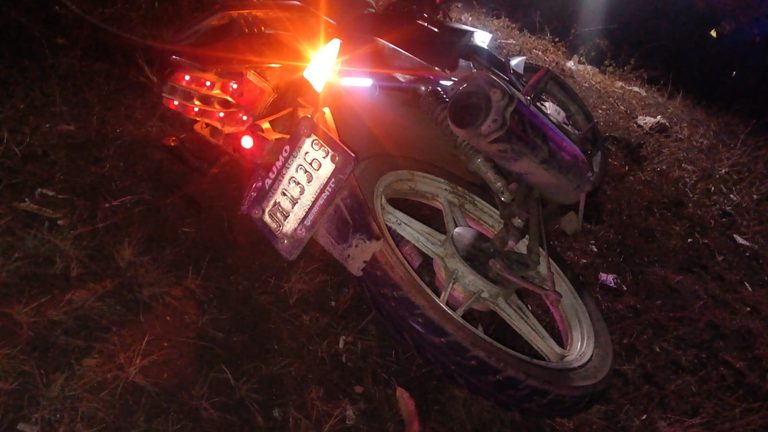 Motociclista ebrio pierde el control y se mata en carretera norte, Managua