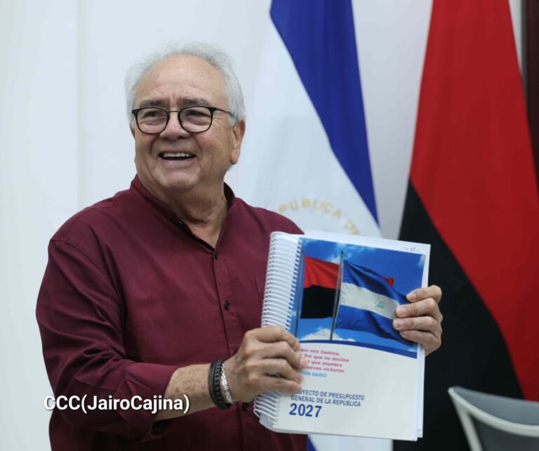 Gustavo Porras destaca inversión pública en propuesta del Presupuesto de Nicaragua