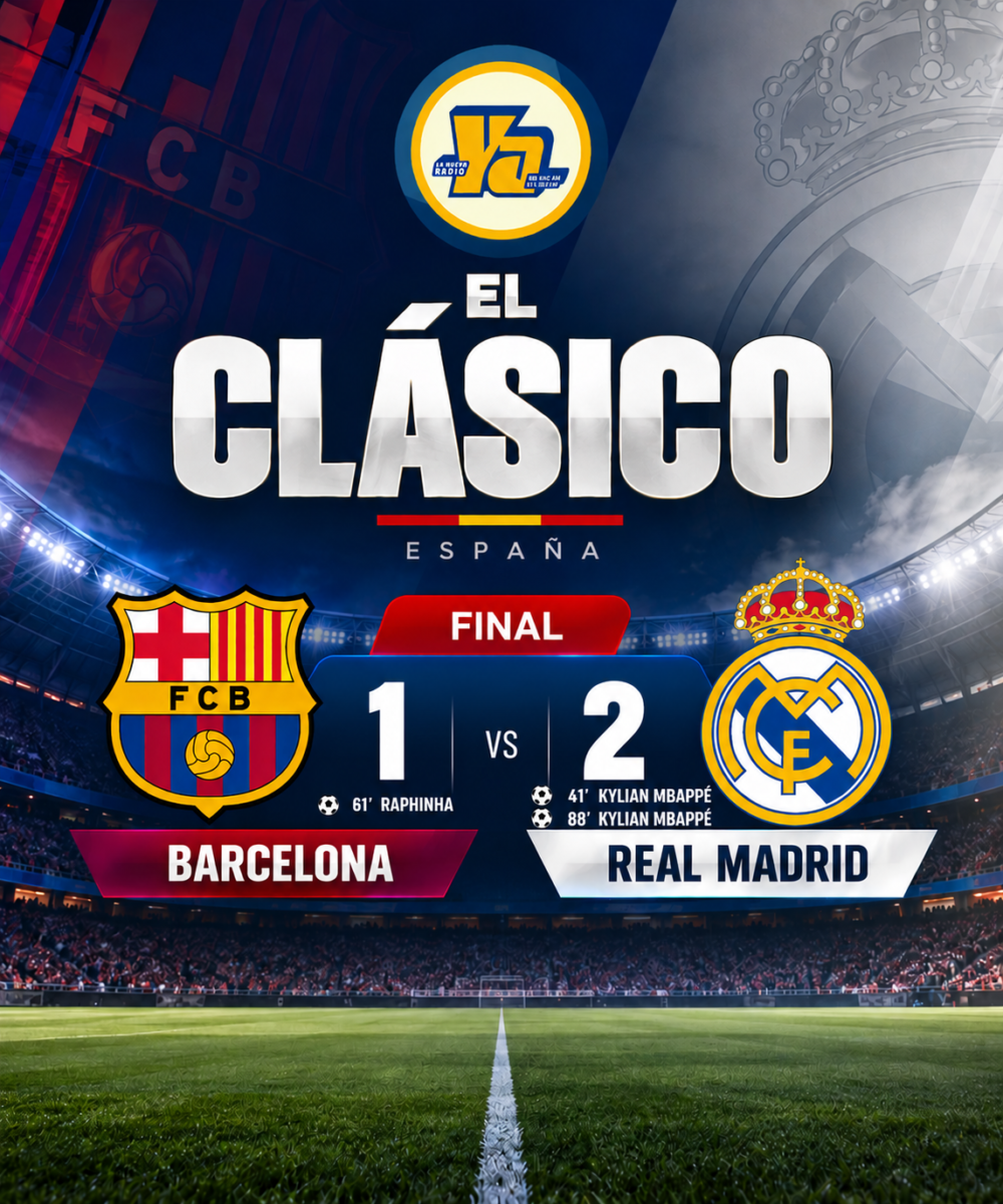 Mbappé da triunfo 2-1 al Real Madrid y golpea al Barcelona