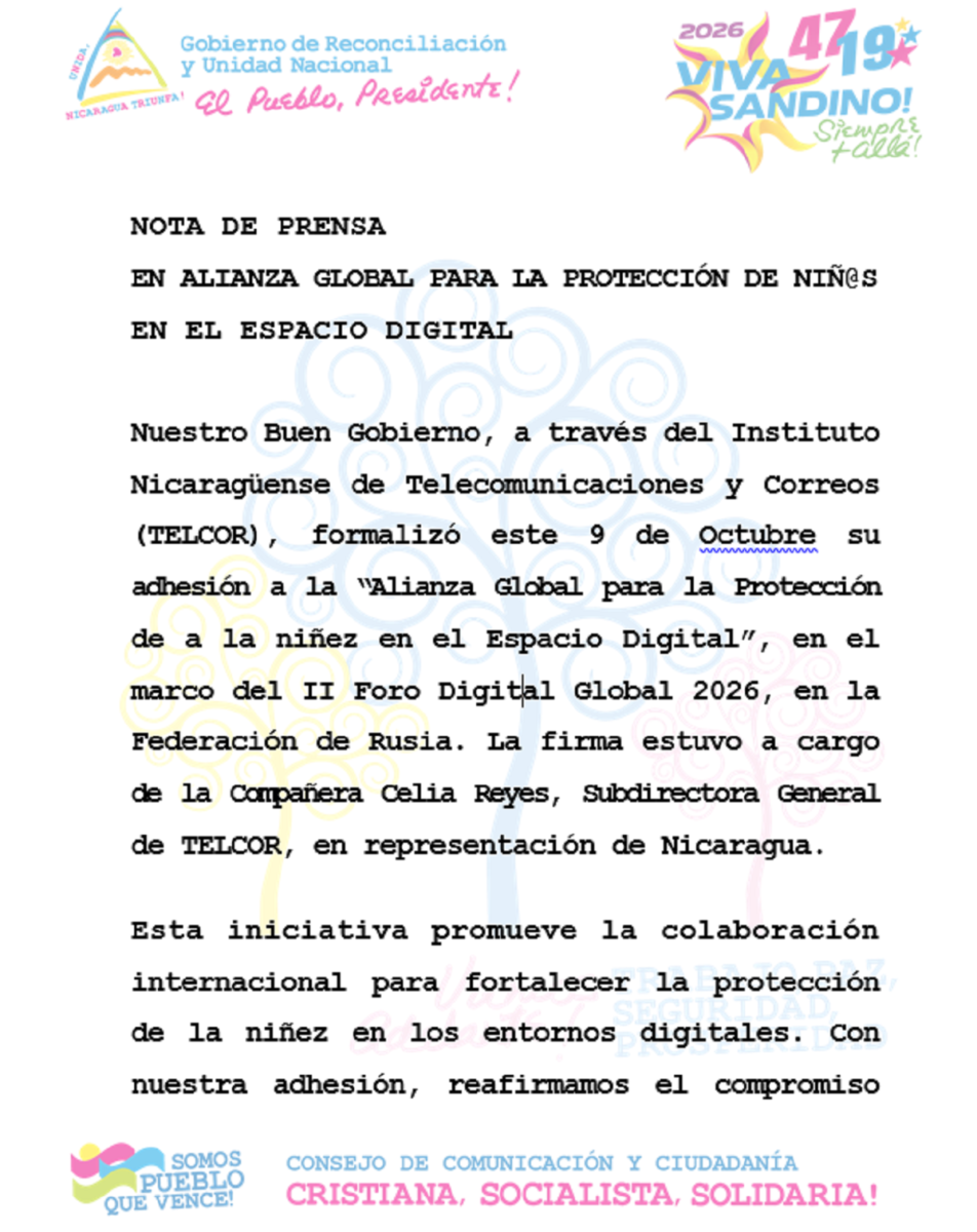Alianza Global para la Protección de la Niñez en el Espacio Digital