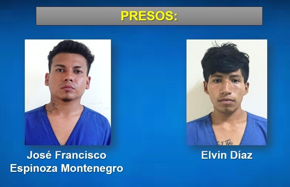 José Francisco Espinoza Montenegro y Elvin Díaz