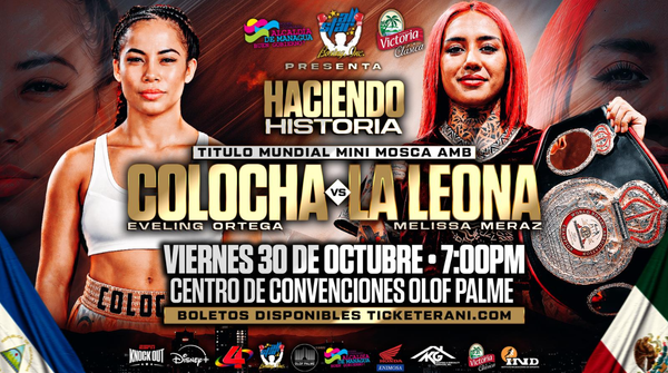 Eveling «La Colocha» Ortega va por el Título Mundial AMB