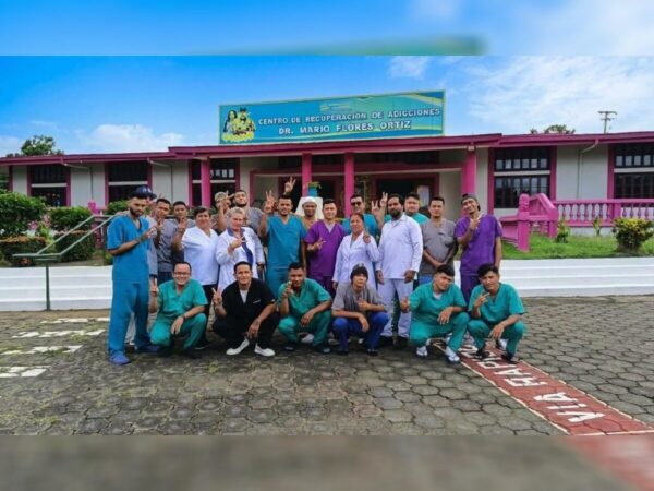Más de 200 personas mejoran en Centro de Recuperación de Adicciones Dr. Mario Flores  Ortiz en Managua