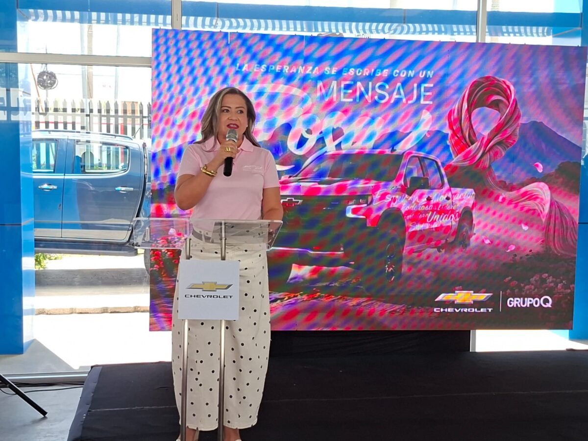 Karla Pérez, gerente de Ventas de Chevrolet Nicaragua