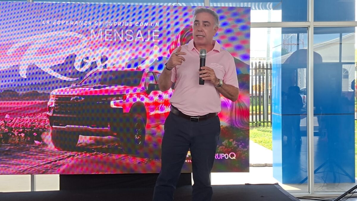 Roberto Sampson, Gerente Regional de Chevrolet
