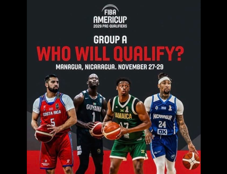 Nicaragua buscará su pase a los clasificatorios al FIBA Americup 2029 en el Polideportivo Alexis Argüello