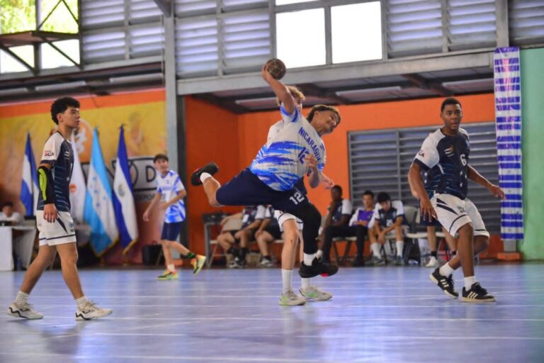Nicaragua A gana oro y Nicaragua B el bronce en el Centroamericano de Balonmano Cadetes